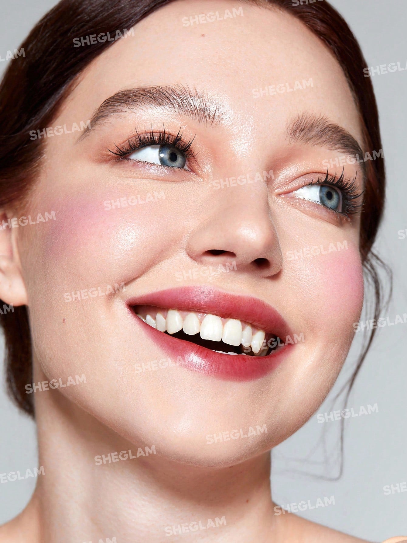 SHEGLAM for the Flush Lip & Cheek Tint-Fruit Punch Long-Lasting Matte Finish Lip Tint Easy-To-Use Lightweight Blush Moisturizing Lip Stain Liquid Lipstick Pink Liquid Lipstick