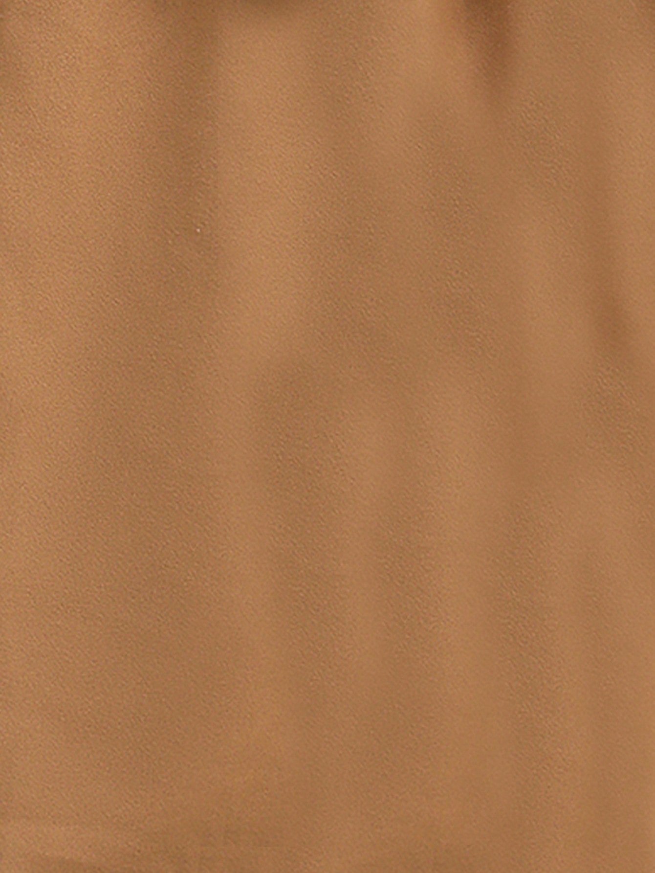 SHEIN Privé Fuzzy Collar Flap Detail Belted Overcoat