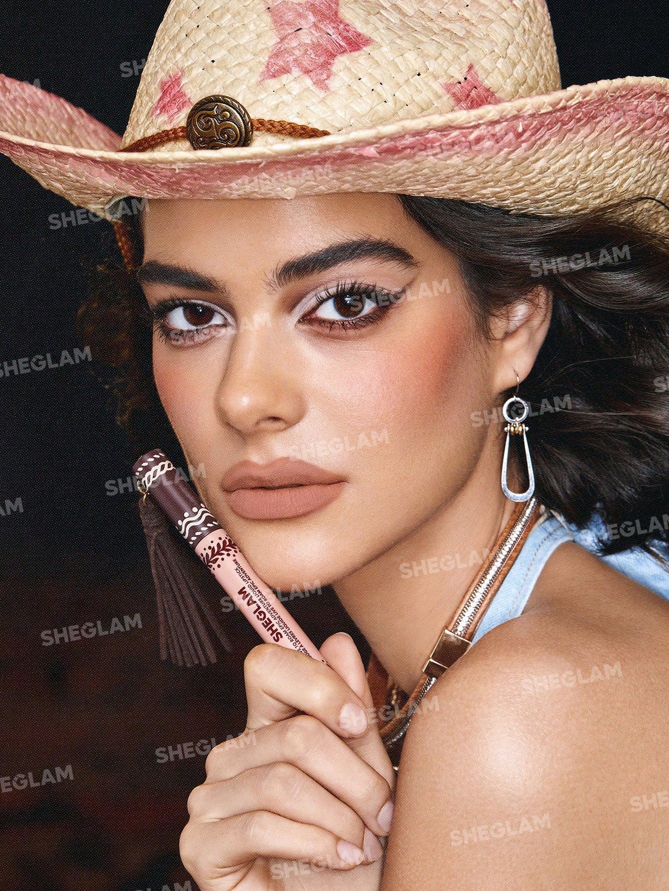 SHEGLAM Live to Roam Epic Adventure Liquid Lipstick-All aboard Matte Transfer-Proof Lipstick 4 Neutral Shades Non-Sticky Liquid Lipstick Lip Makeup Black Friday Gift Liquid Lipstick