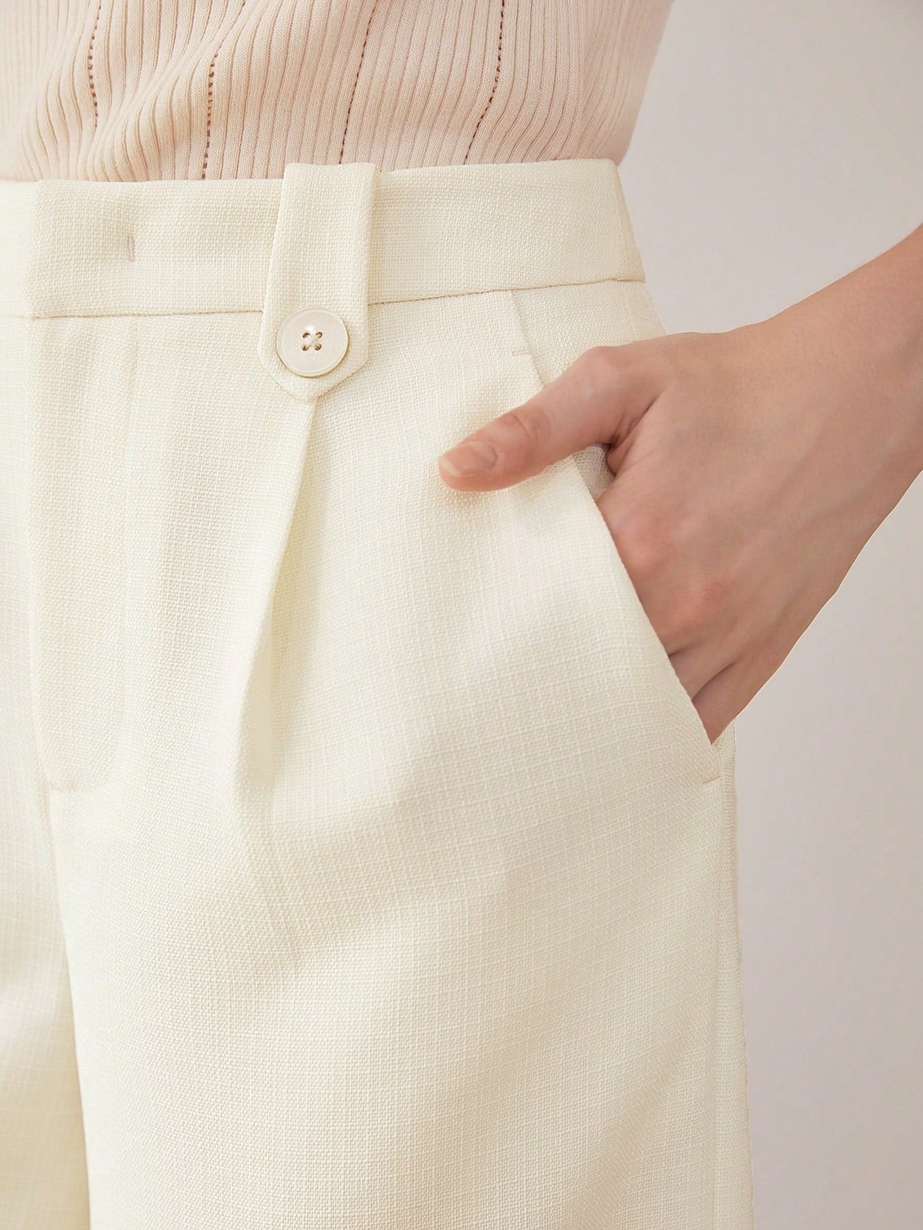 MOTF PREMIUM DRESSY BERMUDA SHORTS