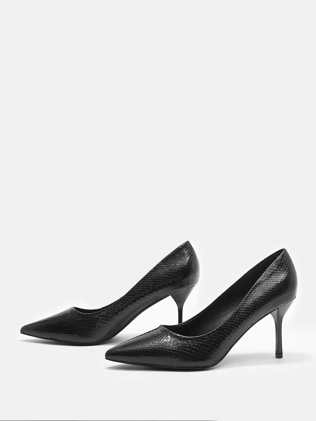 SHEIN Bizwear Ladies' Simple High Heel Pumps