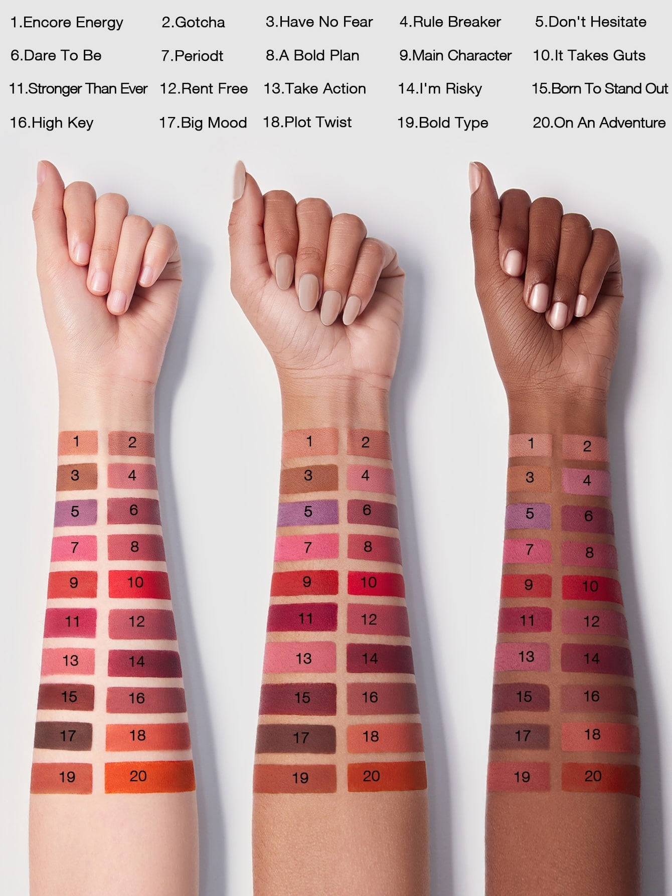 SHEGLAM Dynamatte Boom Long Lasting Matte Lipstick-It Takes Guts 20 Colors Creamy Matte Waterproof Lipstick Amazing Non-Stick Cup Transfer-Proof Lipstick Black Friday Sale Gift Red Lipstick