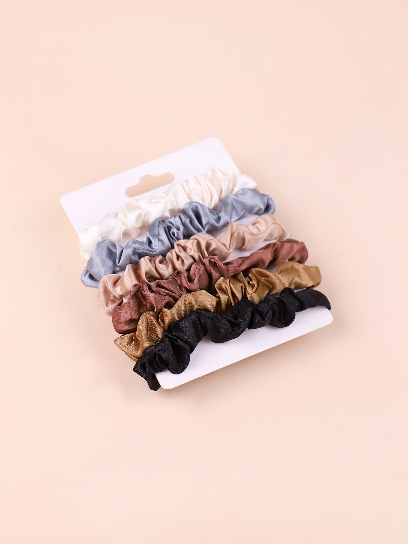 6Pcs Toddler Girls Simple Scrunchie