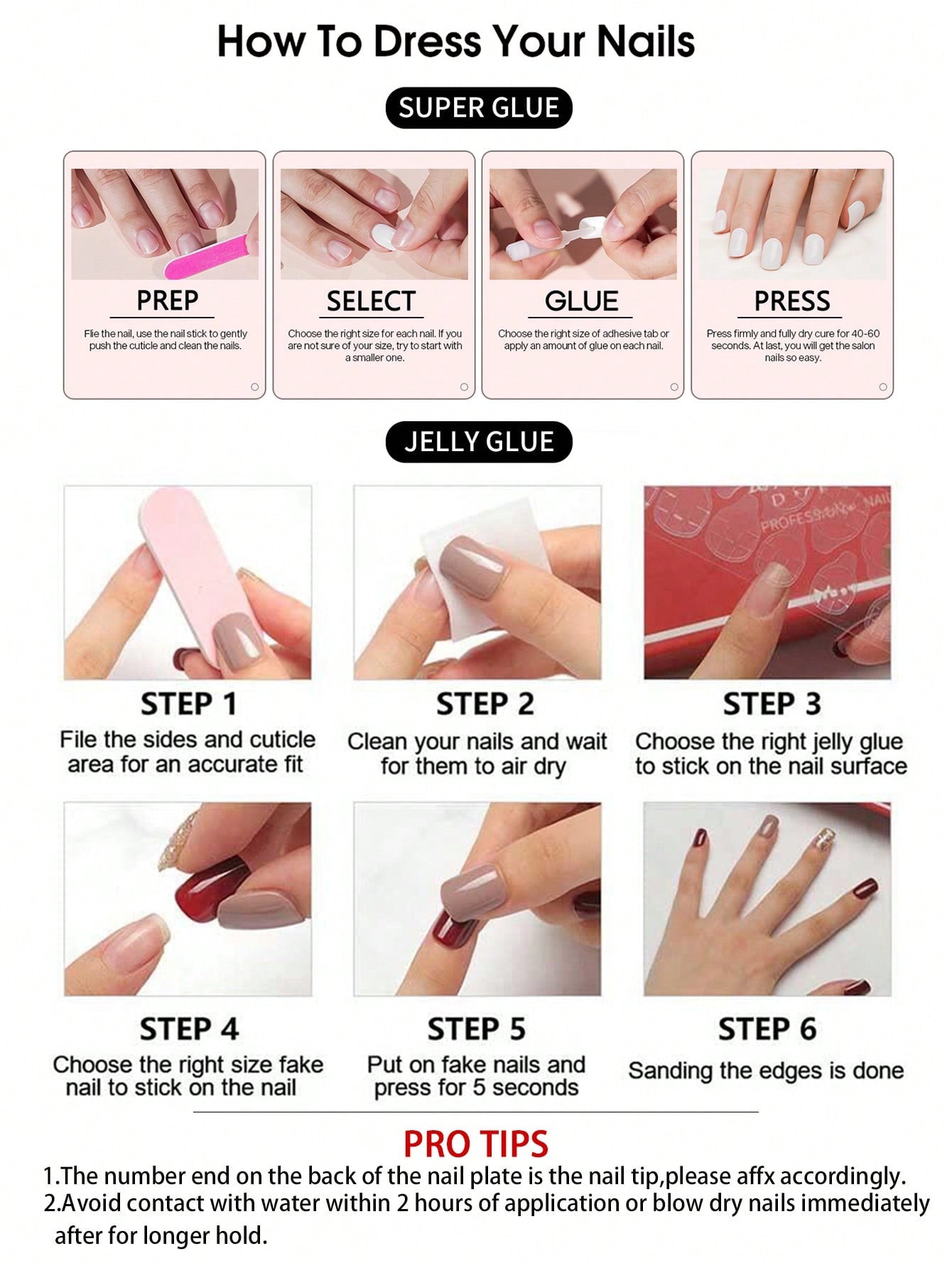 Elevate Your Style With,24Pcs Long Almond Stripe Design Fake Nail Set,Contain 1Pcs Jelly Glue and 1Pcs Nail File, for Daily Wear by Women and Girls