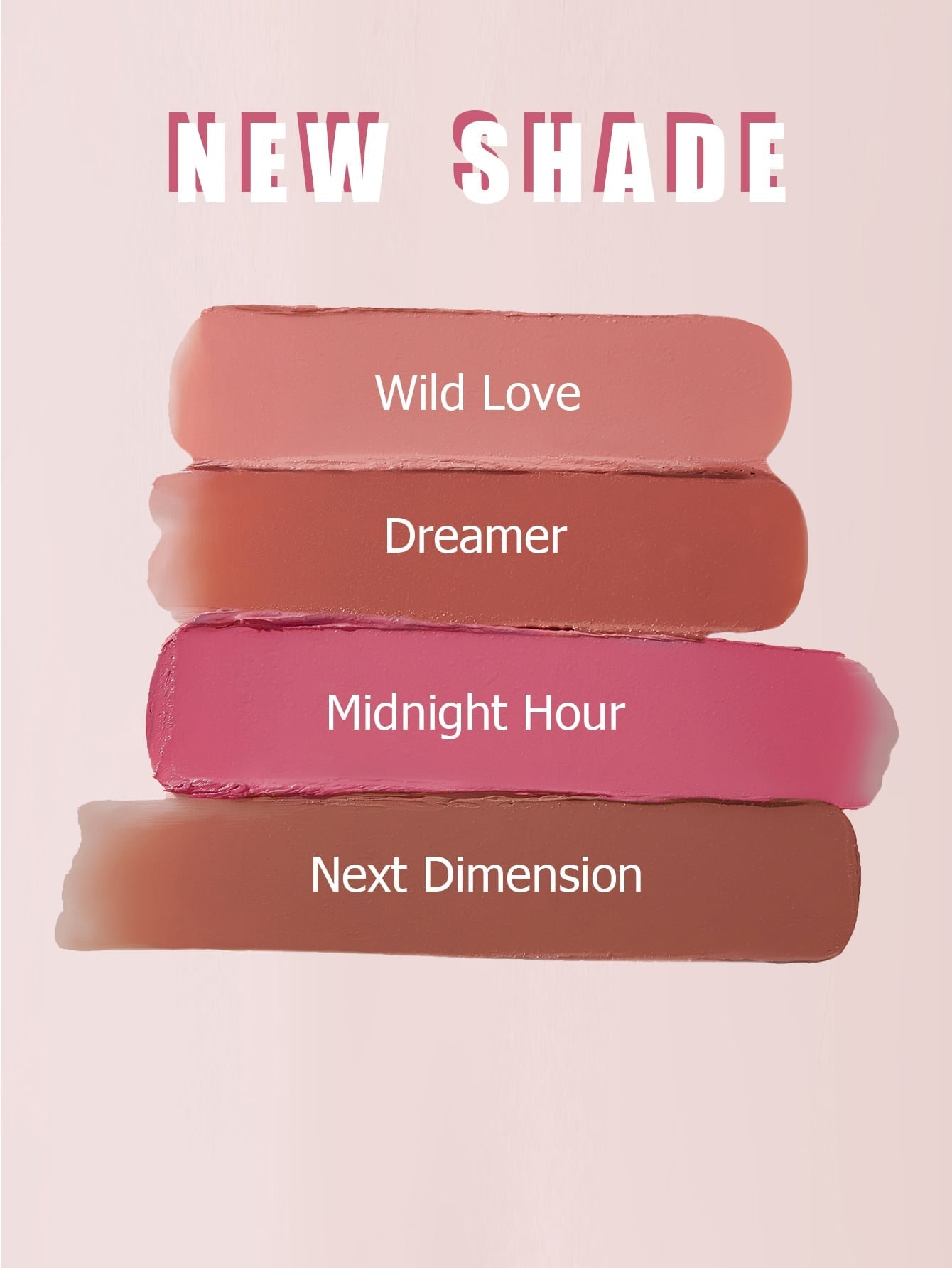 SHEGLAM Snatch 'N' Blush Stick-Wild Love Cream Blush Waterproof Long Lasting High Pigment Non-Fading Non-Greasy Glowing Lasting Women Beauty Makeup Black Friday Party Blush