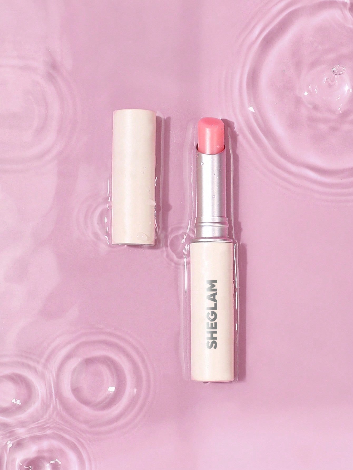 SHEGLAM Plushy Lip Balm-02 Pink Natural Gloss Hydrating Tinted Lip Care Olive Oil Shea Butter Lip Makeup Black Friday Winter Lip Care