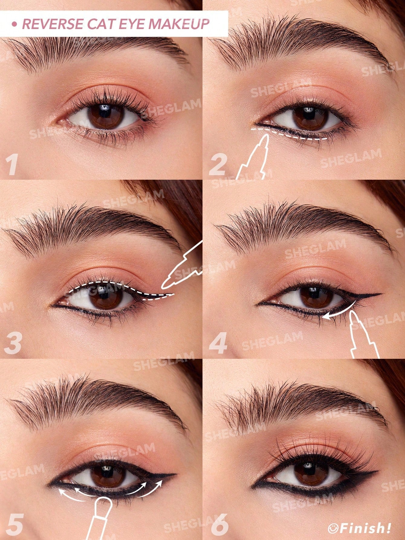 SHEGLAM Do It All 2-In-1 Eyeliner Waterproof Matte Eyeliner with a Eyeliner Remover Sweat-Proof Smudge-Proof Easy to Use Be Beginner Friendly Black Eyeliner Black Friday Gothic Eyeliner