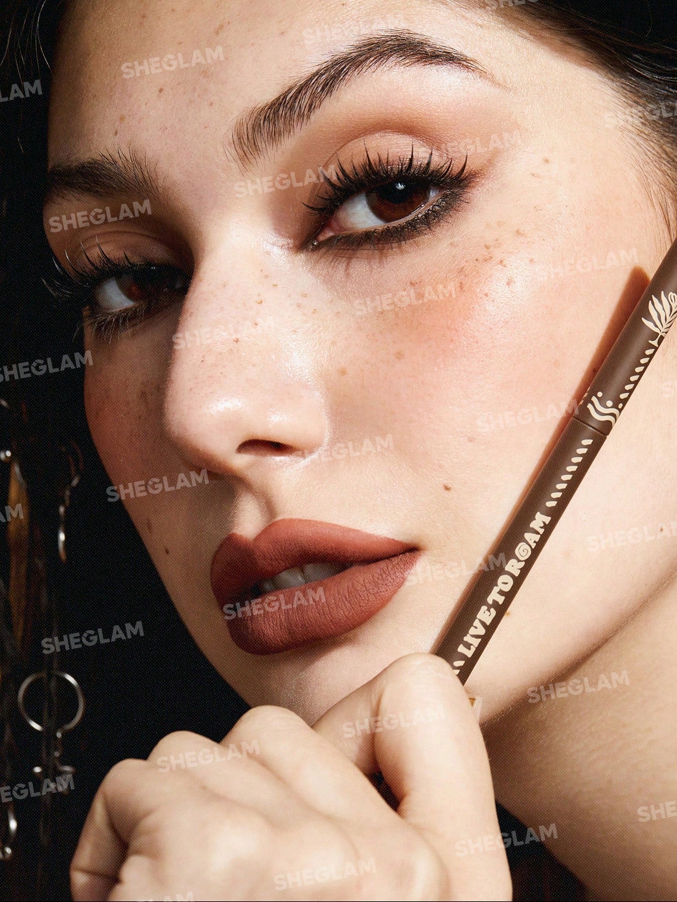 SHEGLAM Live to Roam Get Going Cream Eyeliner-On Foot 6 Colors Waterproof Long-Lasting Smoky Eyes Matte Eyeliner Pencil Extra-Fine No Smudge Ultra Pigmented Eyeliner Blendable Smooth Cat Eye Eye Make up Black Friday Winter Brown Eyeliner