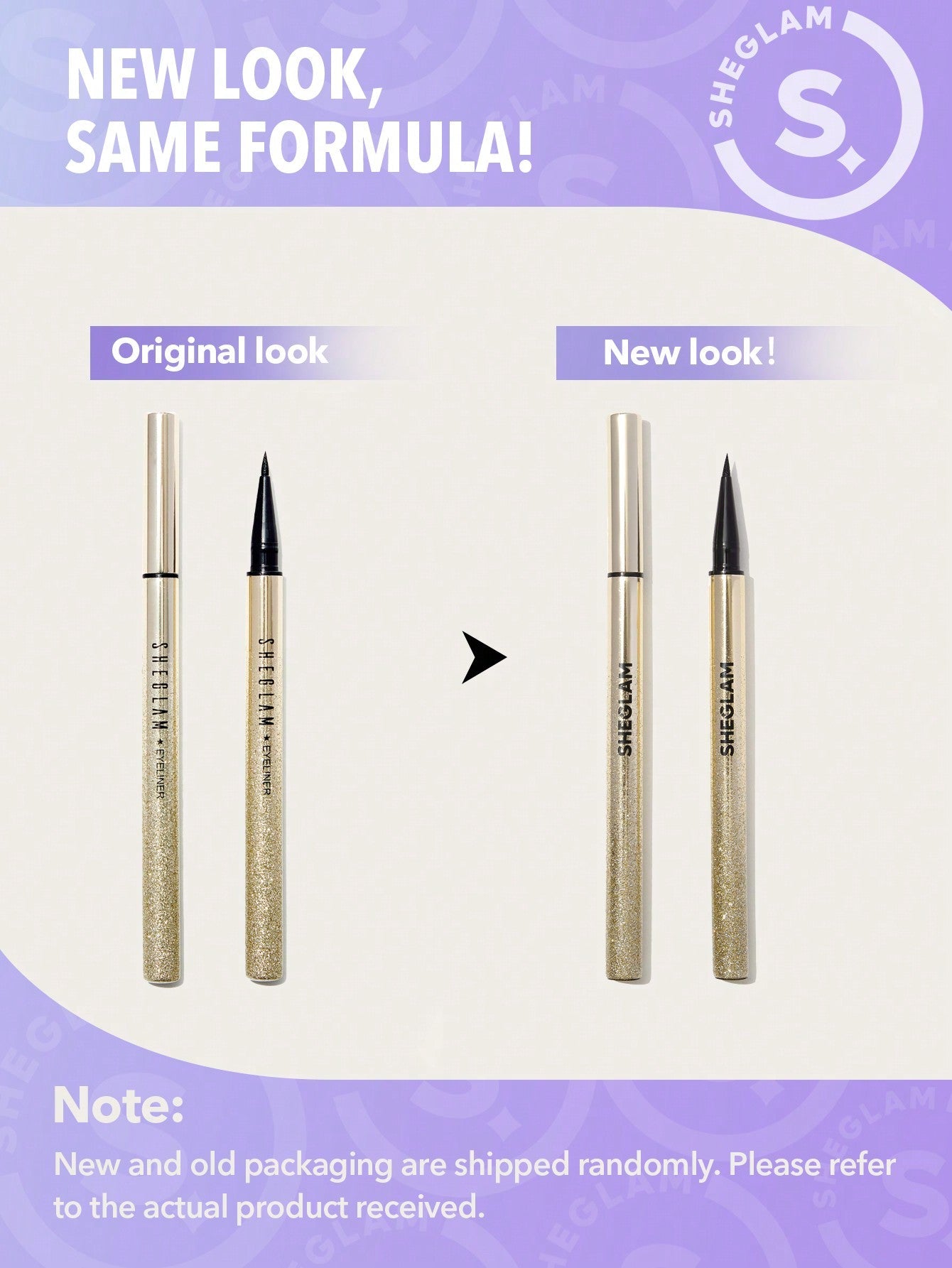SHEGLAM Line & Define Waterproof Liquid Eyeliner - Black Long Lasting Matte Eyeliner Pencil Sweat-Proof No Smudge Professional Eye Make up Black Friday Party Eyeliner