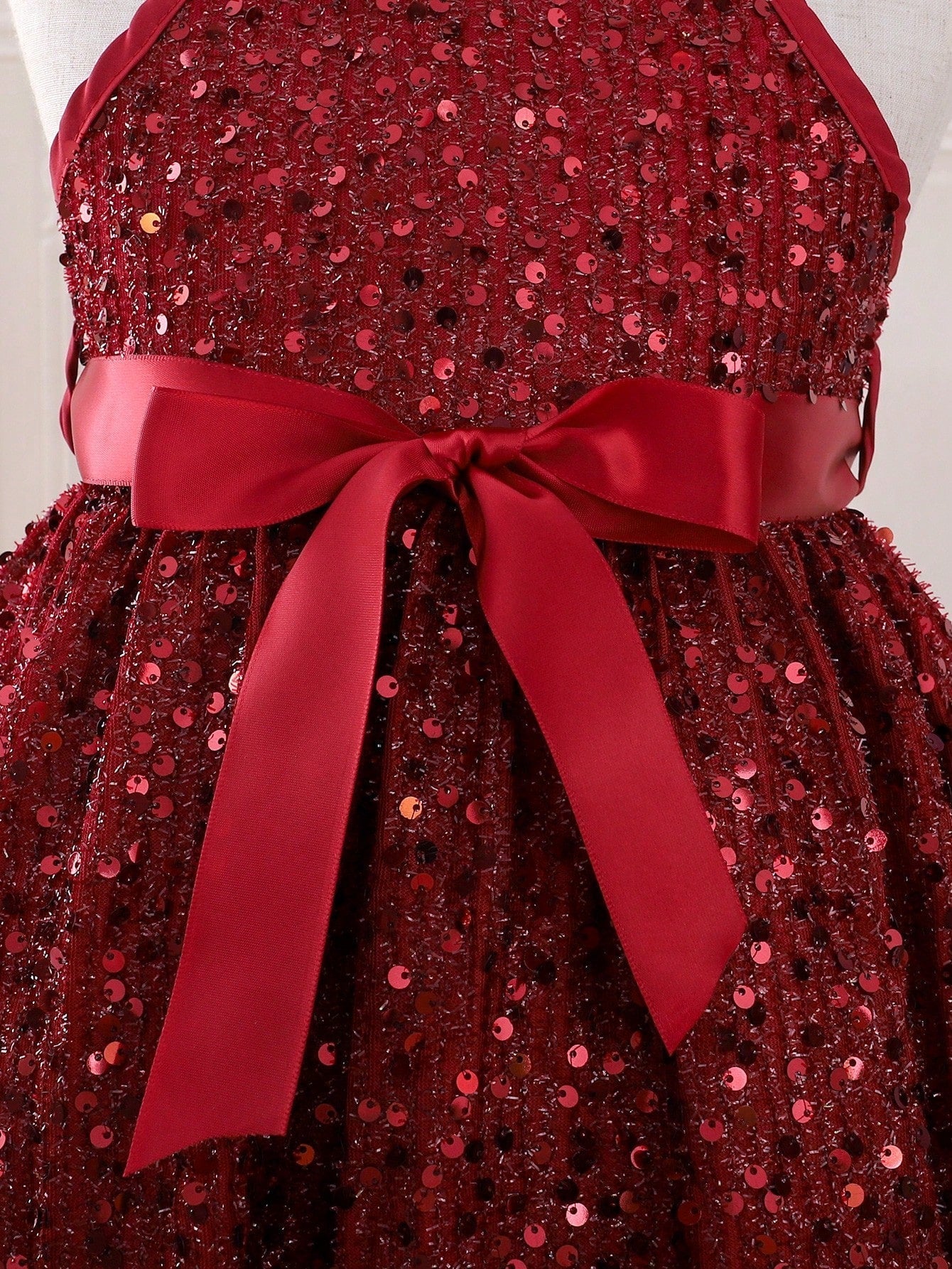 Young Girl Sequin Cami Dress