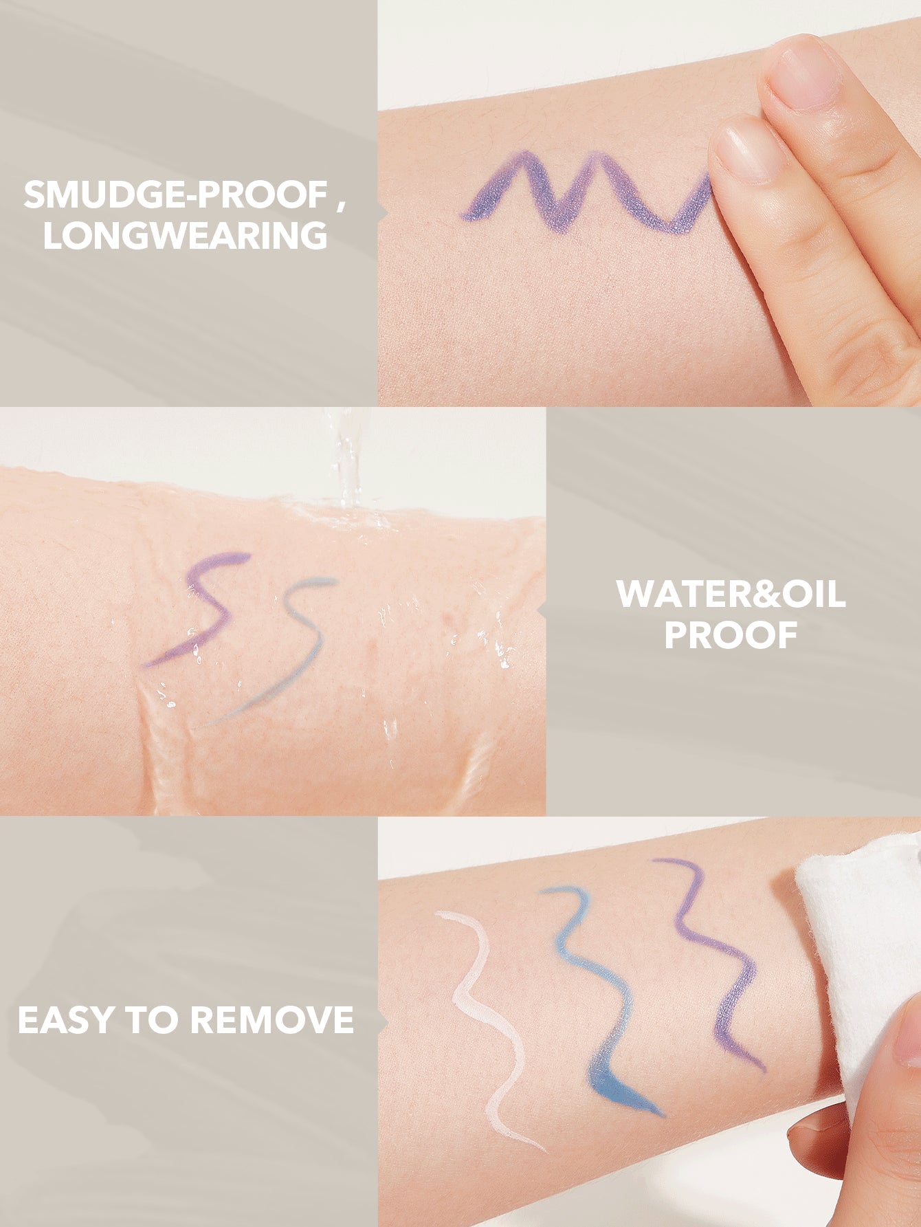 SHEGLAM Color Crush Liquid Eyeliner-Call Your Mom 7 Colors Smudge-Proof High Pigment Eyeliner Pencil Sweat-Proof Long Lasting Easy to Use White Eyeliner Black Friday Winter Gifts Y2K Trending Y7K Eyeliner