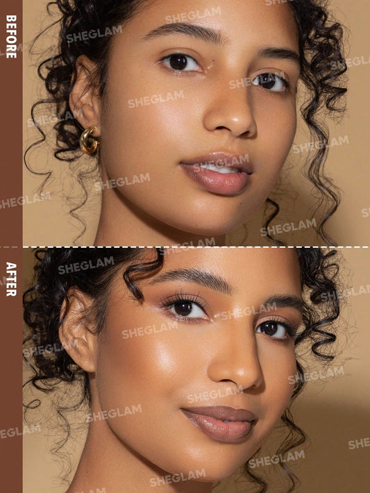SHEGLAM Sun Sculpt Liquid Contour-Terracotta Gel Cream Contour Non-Greasy Long Lasting Highly Pigmented Natural Contour Contouring Weightless Bronzer Black Friday Winter Brown Contour & Bronzer